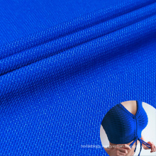 fashion quick dry polyester blend nylon lycra imitation denim activewear shirt fabric